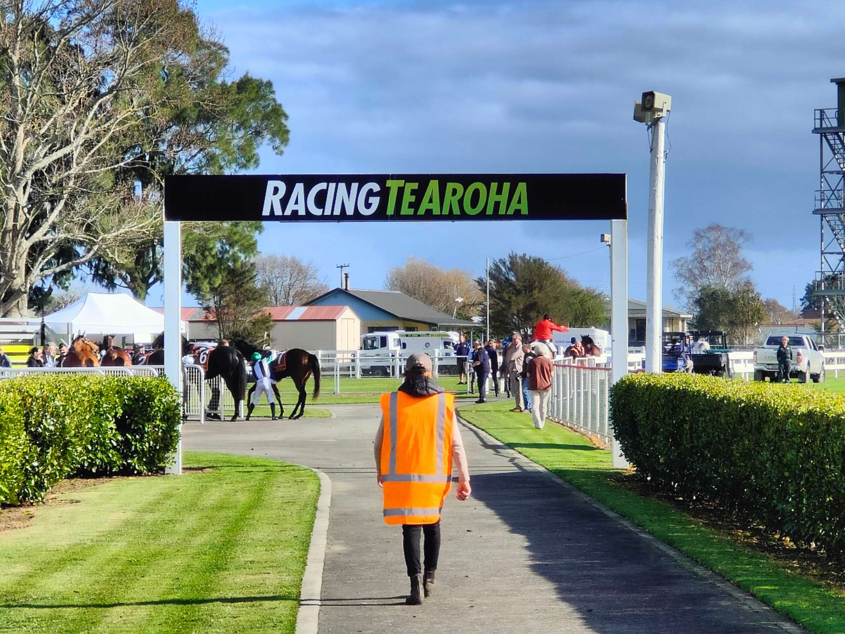 Te Aroha 赛马场入口
